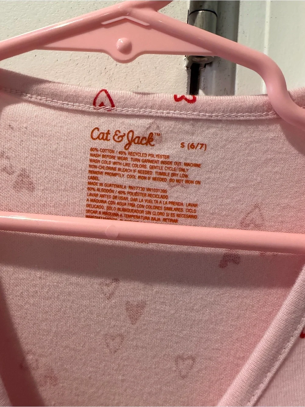 Cat & Jack light pink